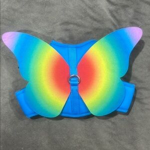 Colorful Butterfly Dog Harness